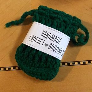 Crocheted Bar Soap Saver Sack